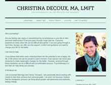 Tablet Screenshot of losfelizpsychotherapy.com
